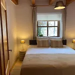 Quaint Mansion Near Bus In